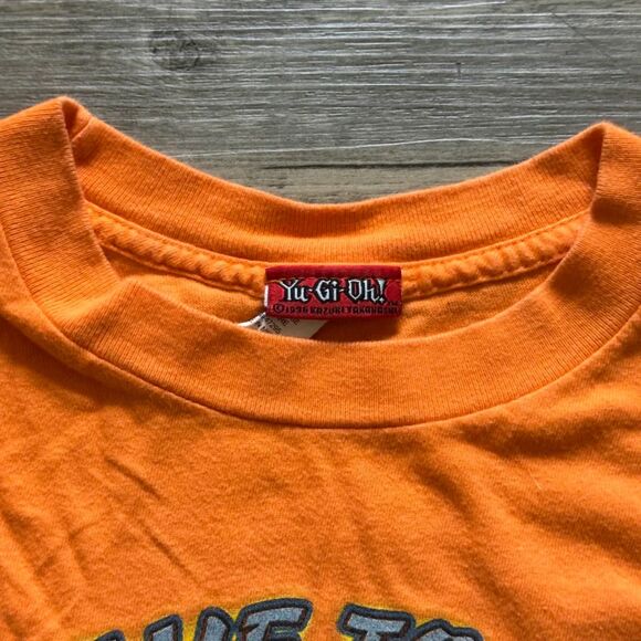 Vintage 1996 Yu-Gi-Oh! It's Time To Duel! Promo T-Shirt Size Medium YOUTH - Picture 4 of 7